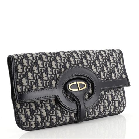 christian dior black clutch|christian dior foldable clutch.